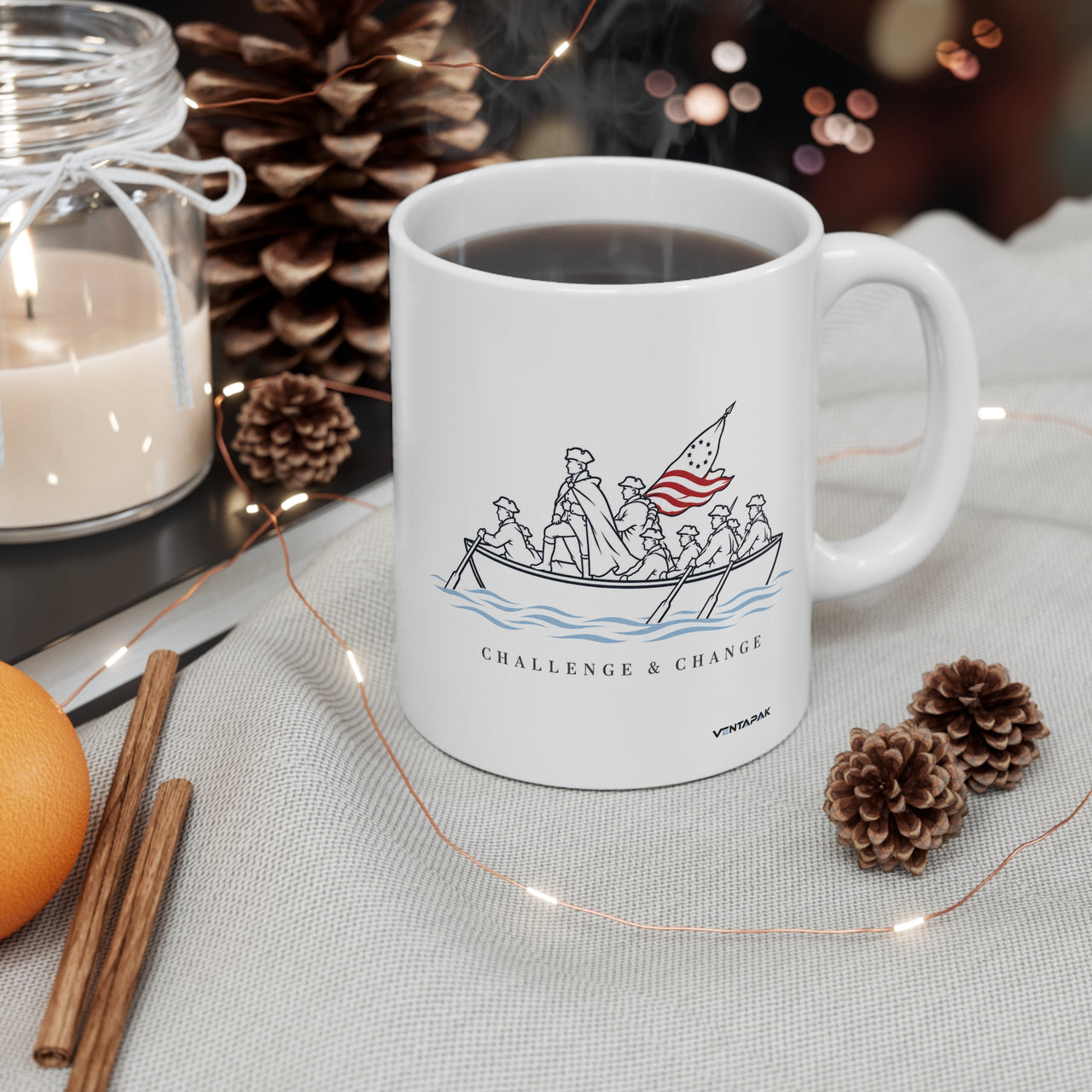 Challenge & Change Ceramic Mug