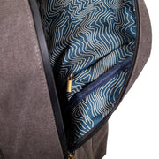 Ash Canvas Smell Proof Water Resistant Backpack Bag Interior Zipper